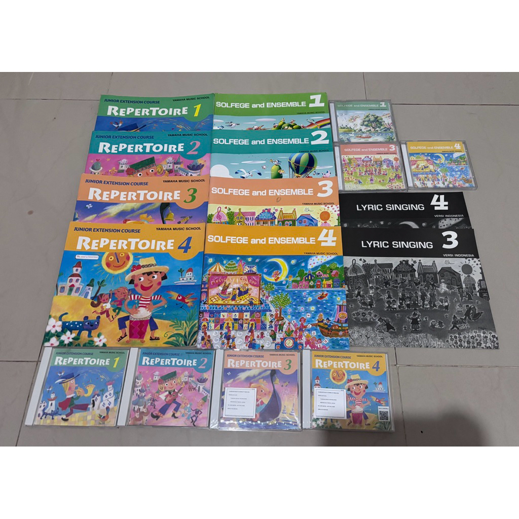 Buku Piano Yamaha Preloved JXC