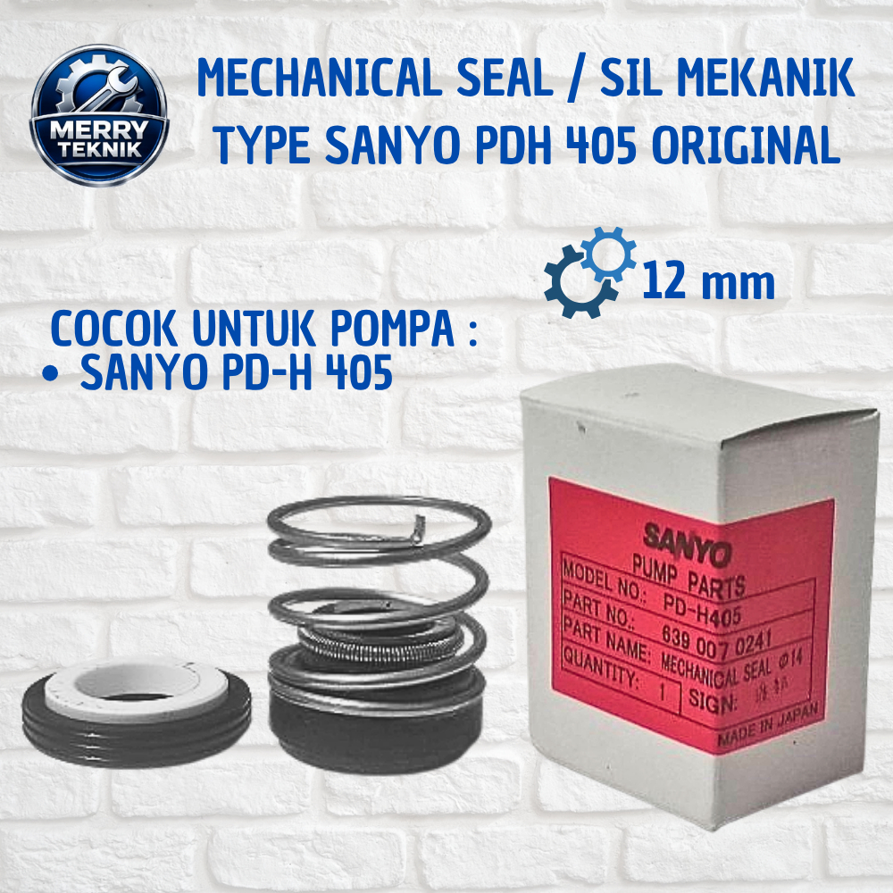 Mechanical Seal Pompa Air Sanyo PDH 405 ORIGINAL - Sil Mekanikal