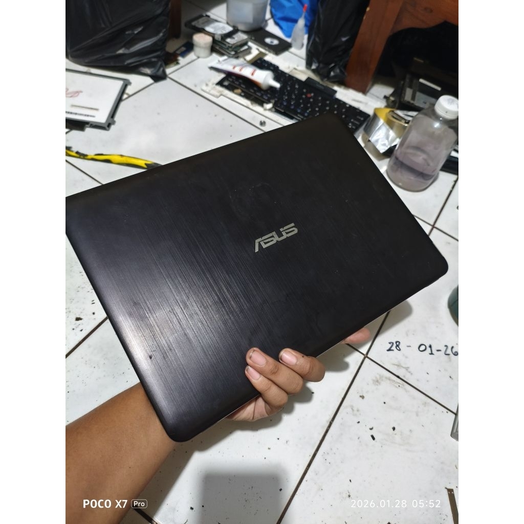 frame lcd belakang laptop asus x441 x441s x441b x441u ori