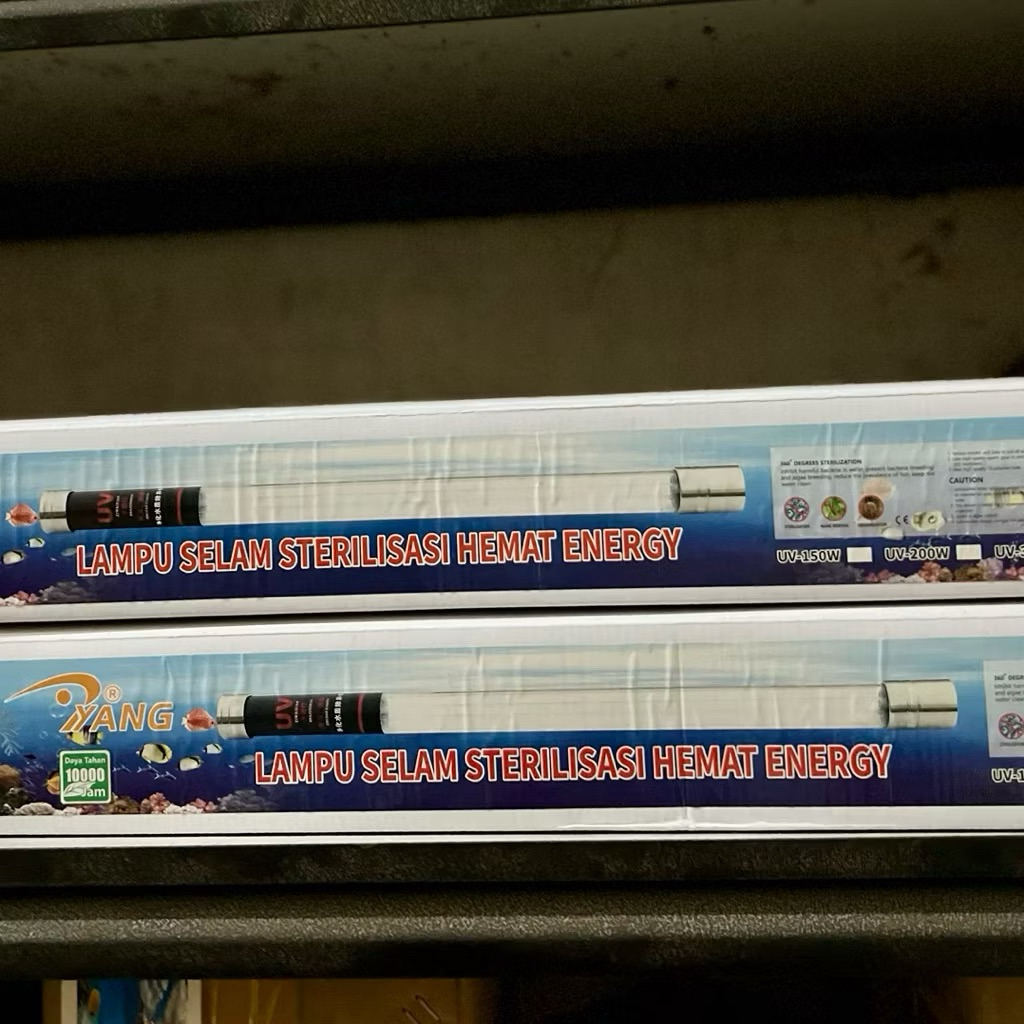 Lampu UV YANG 150watt / lampu celup sterilisasi hemat energi / lampu uv kolam