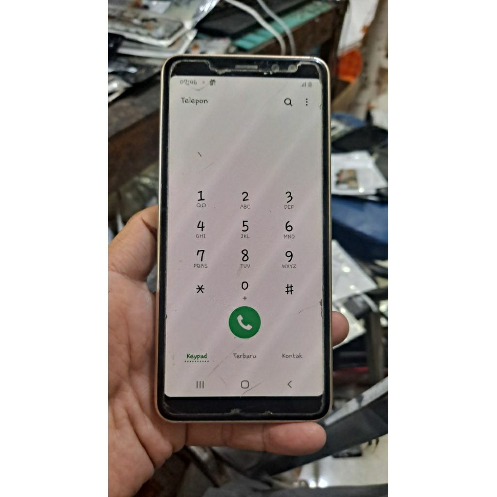 lcd SAMSUNG A8 2018 A530F ori copotan super amoled