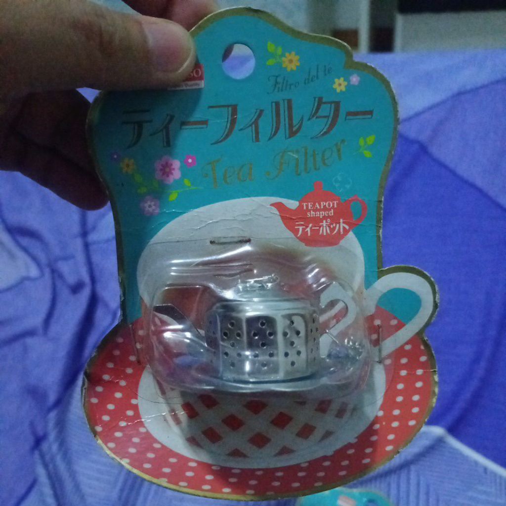 Tea Filter Daiso Filter Teh Celup Stainless