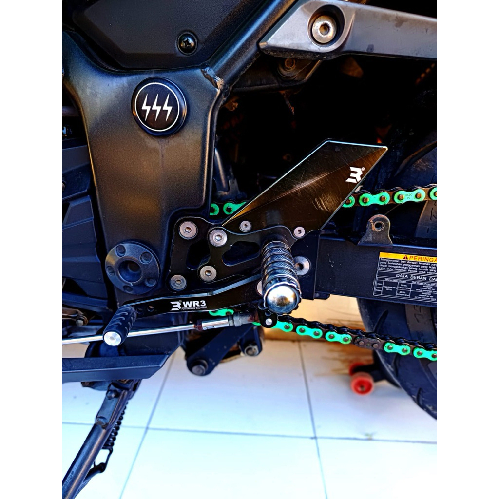 Step Underbone WR3 Ninja 250fi Old