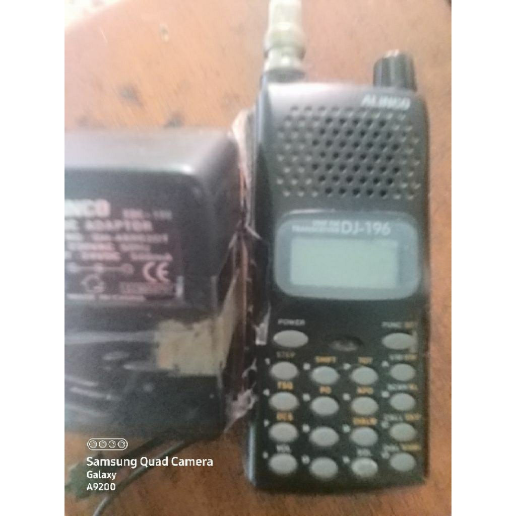 HT Alinco DJ 196 Second masih normal.