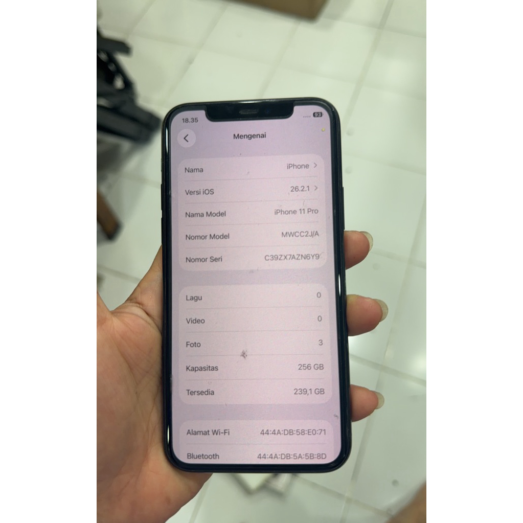 iphone 11 pro bekas / iphone 11 pro 256gb