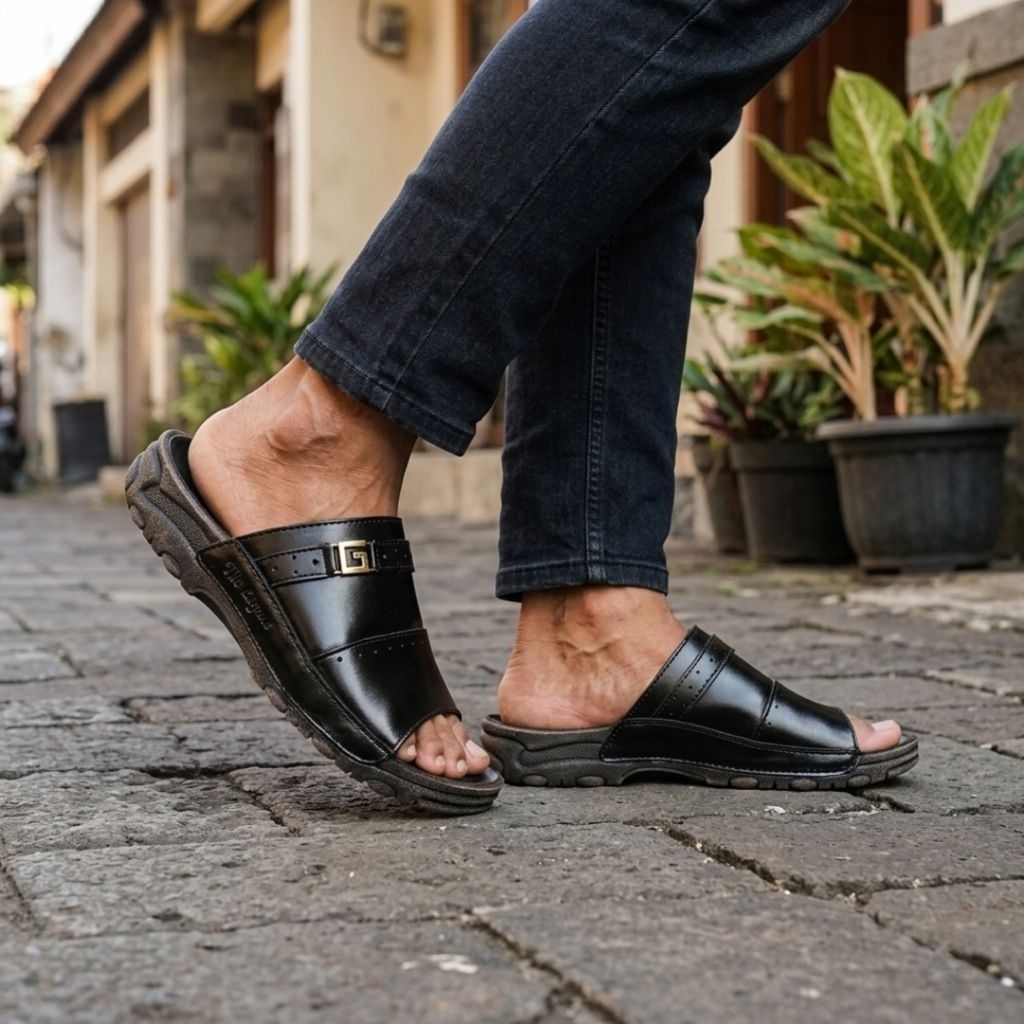 Sandal Kulit Pria Gats MA 502 Ori