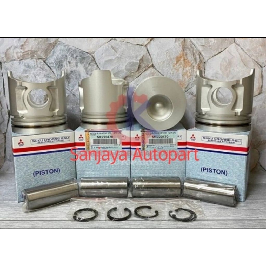 Piston Assy Seher Set Mitsubishi Canter Ps125 Turbo ME220470