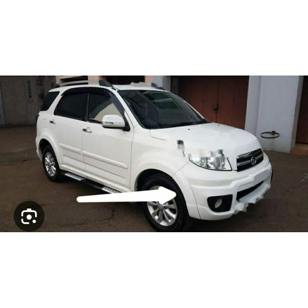 over fender terios TX adventure bagian depan bemper