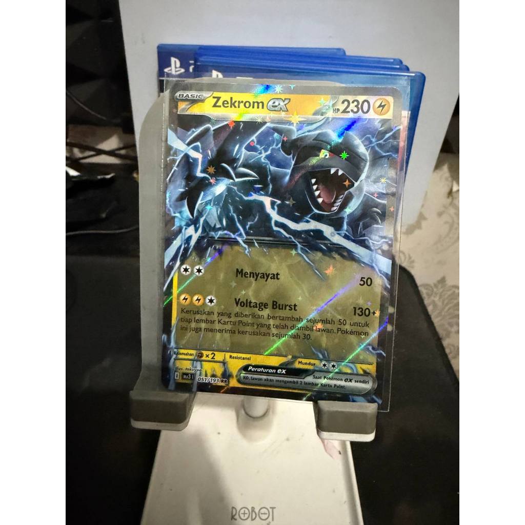 ZEKROM EX RR MEGA IMPIAN