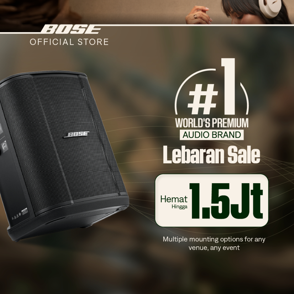 Bose S1 Pro+ Portable Bluetooth Wireless Karaoke Party Speaker System