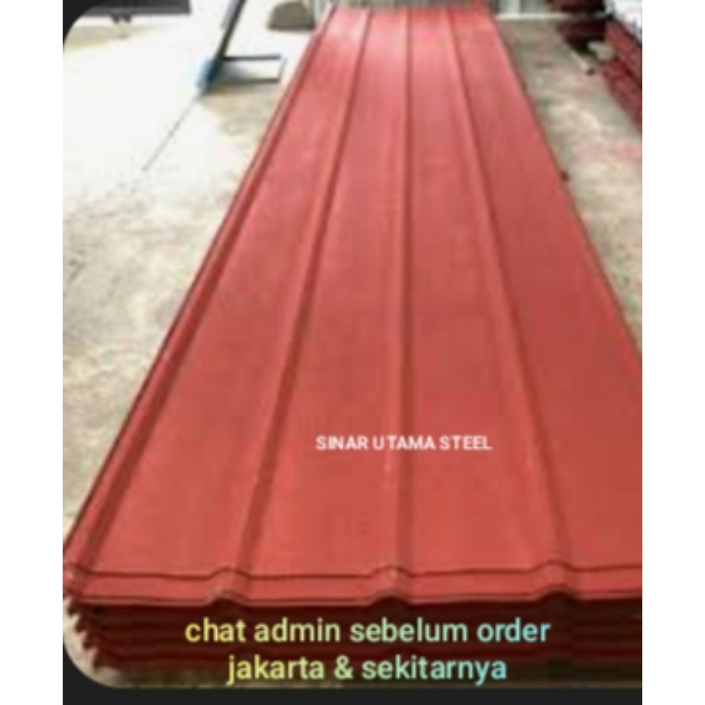 ATAP SPANDEK PASIR 0,30mm panjang 3M 4 Meter 5meter 6 meter