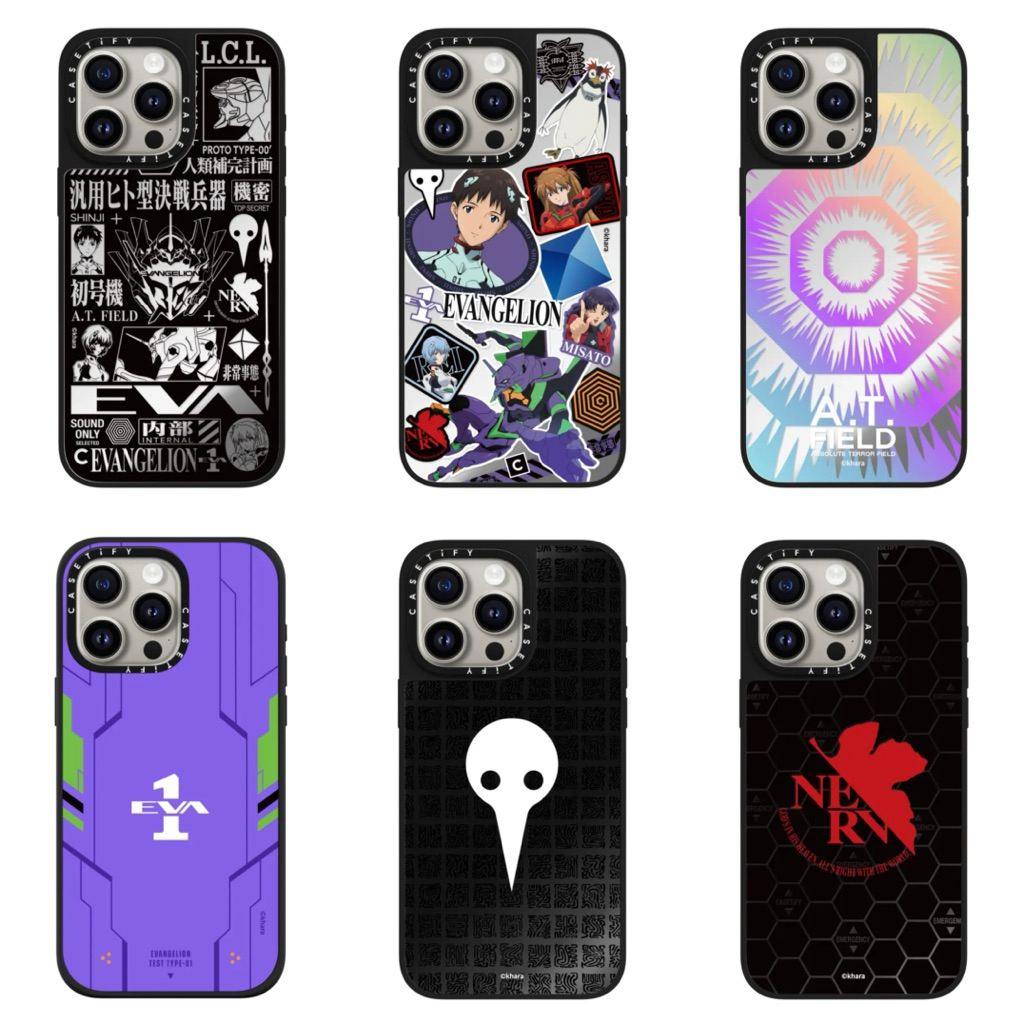 ‼️ PRE-ORDER ‼️ EVANGELION 30TH ANNIVERSARY MIRROR CASE IPHONE 11 12 12 PRO 12 PRO MAX 13 13 PRO 13 
