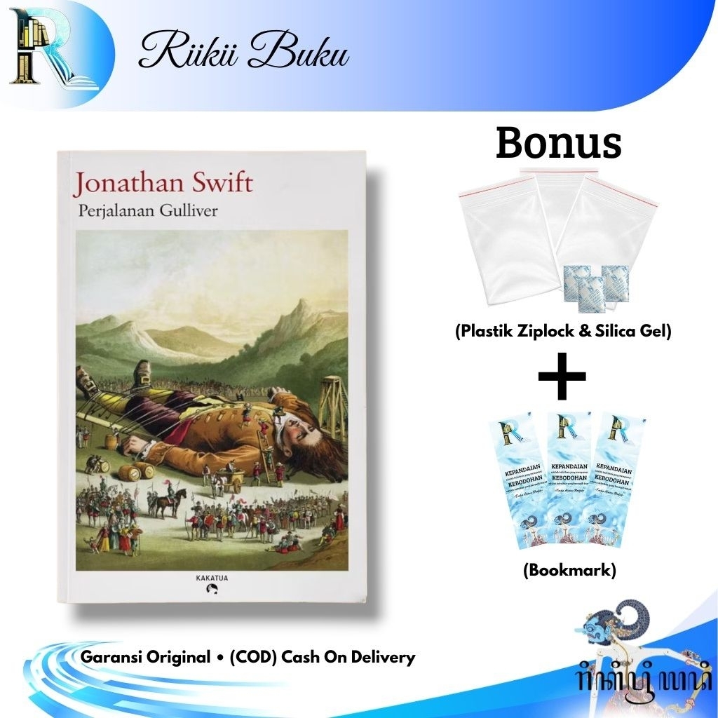 Buku Preloved Perjalanan Gulliver - Jonathan Swift