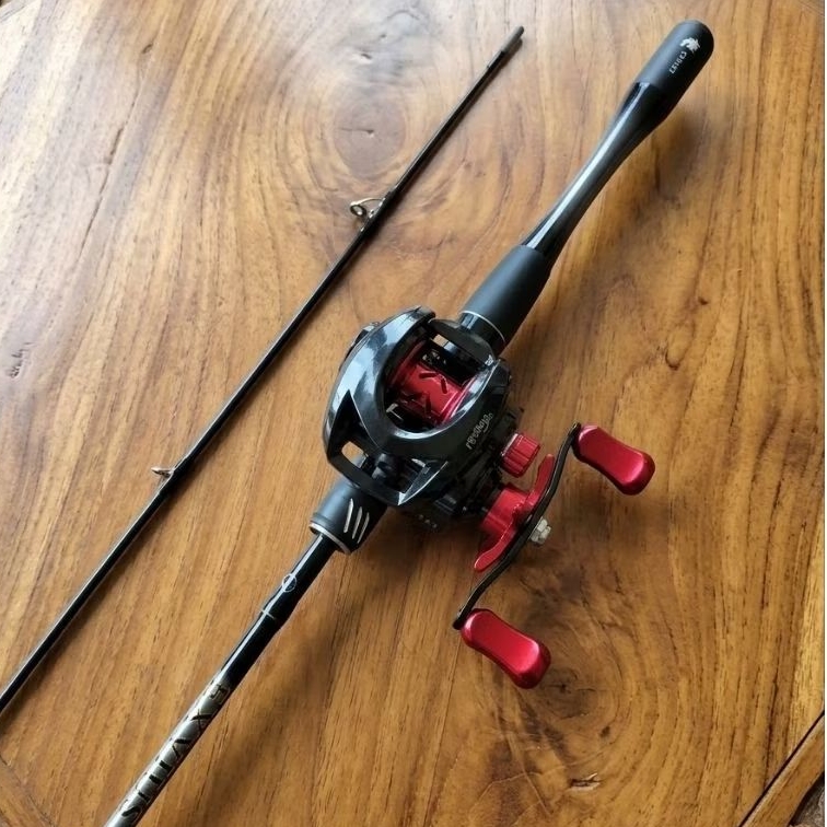 set joran UL ring puji Zorro zagan&reel bc handle kiri phantom drg clicker