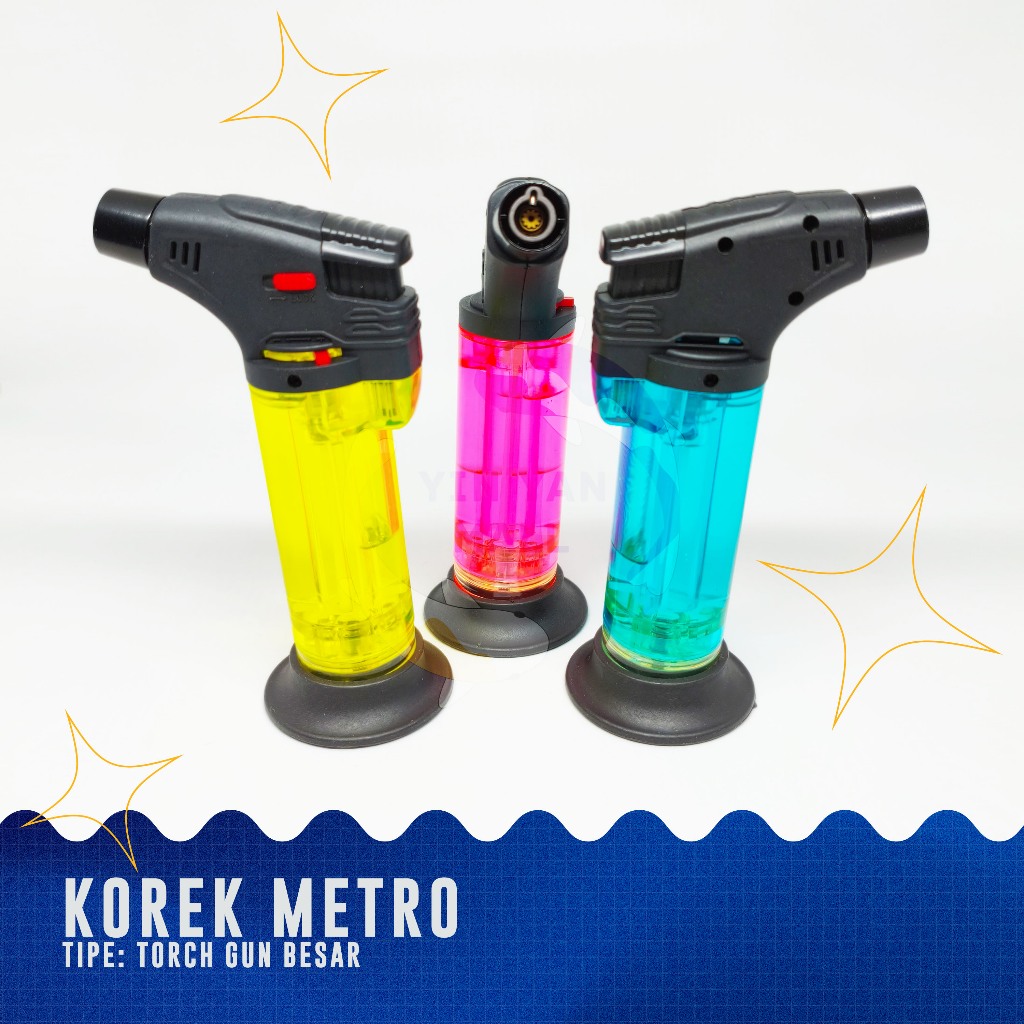 Korek Metro Torch Jet Obor Besar Ecer