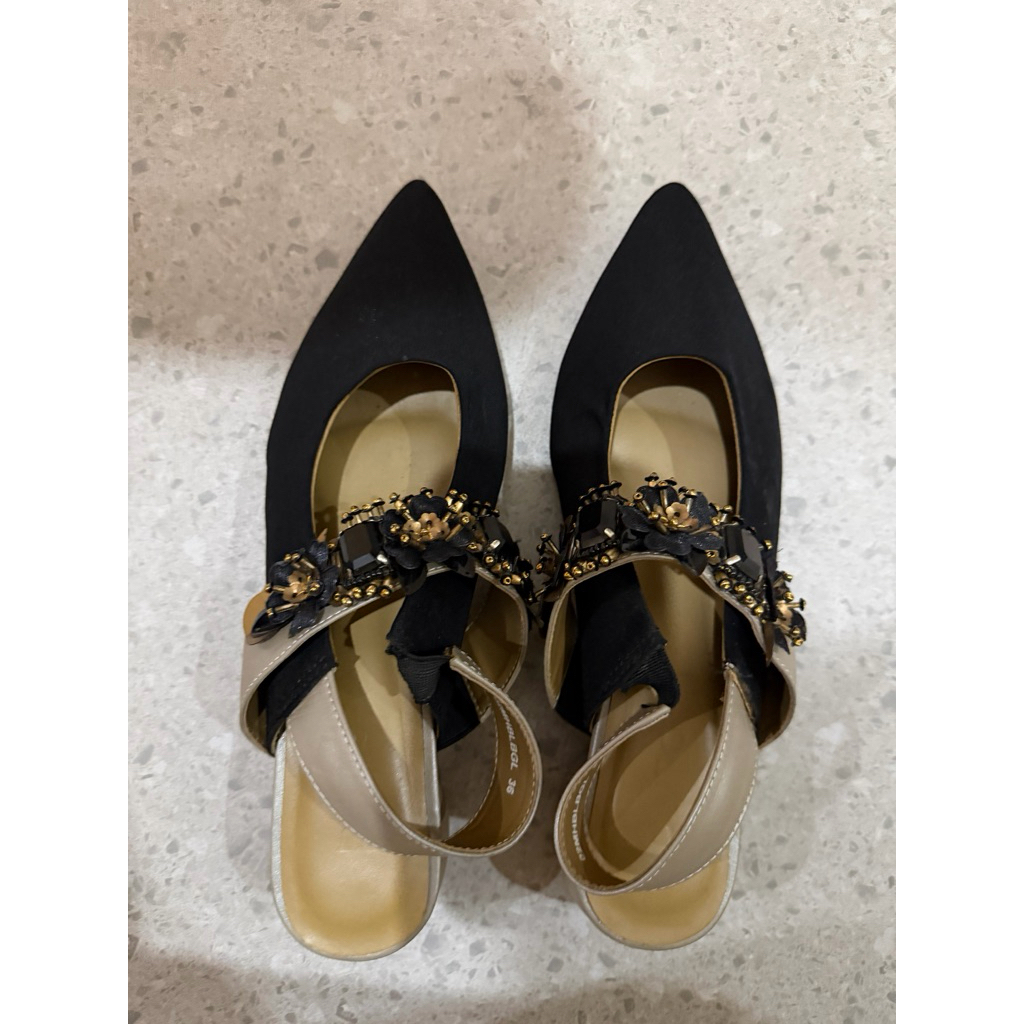 Pvra midi heels 36