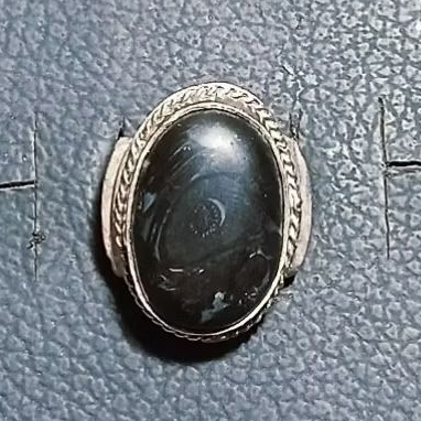 Batu akik fokay motif kantong semar