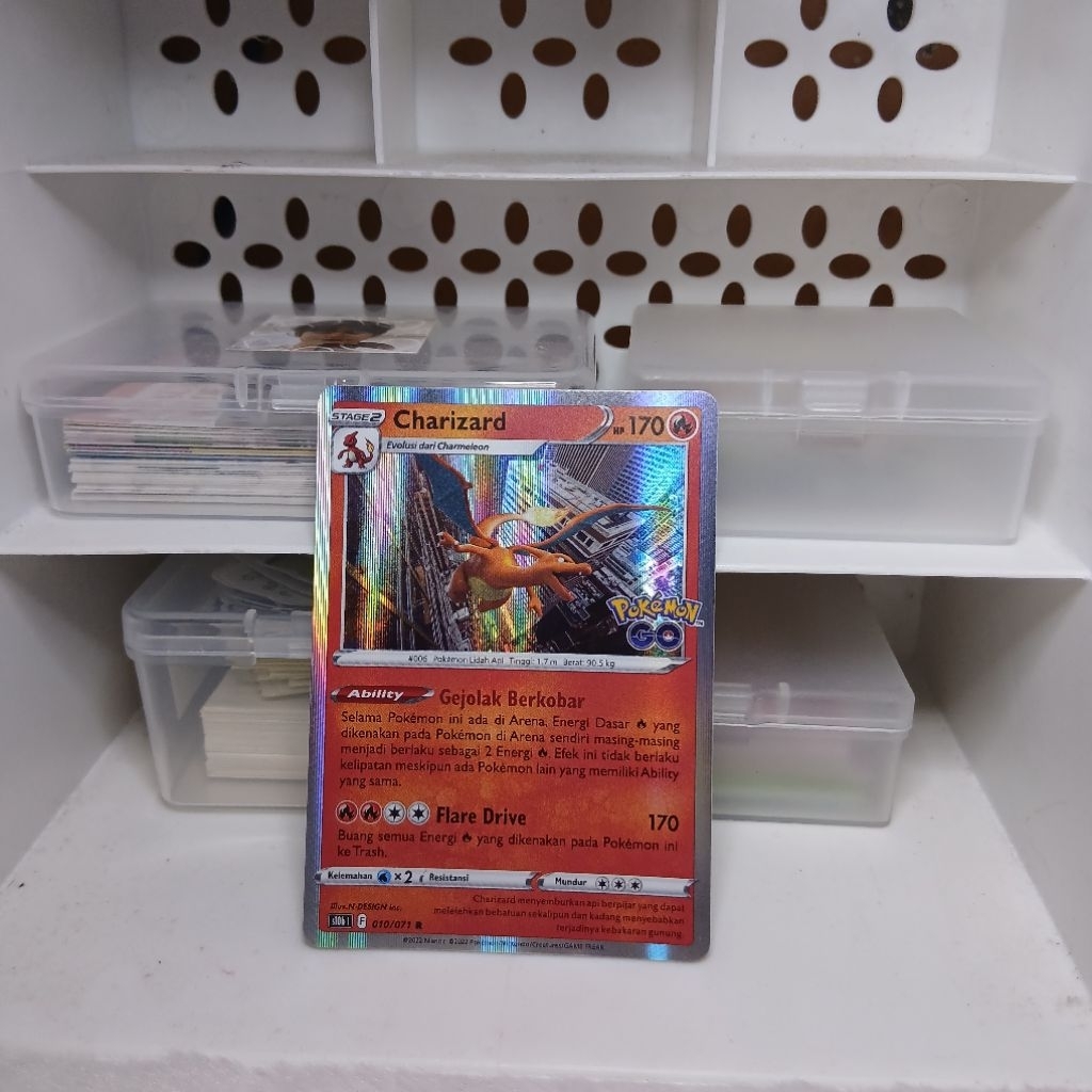 Kartu Pokemon TCG Indonesia Charizard,Pokemon