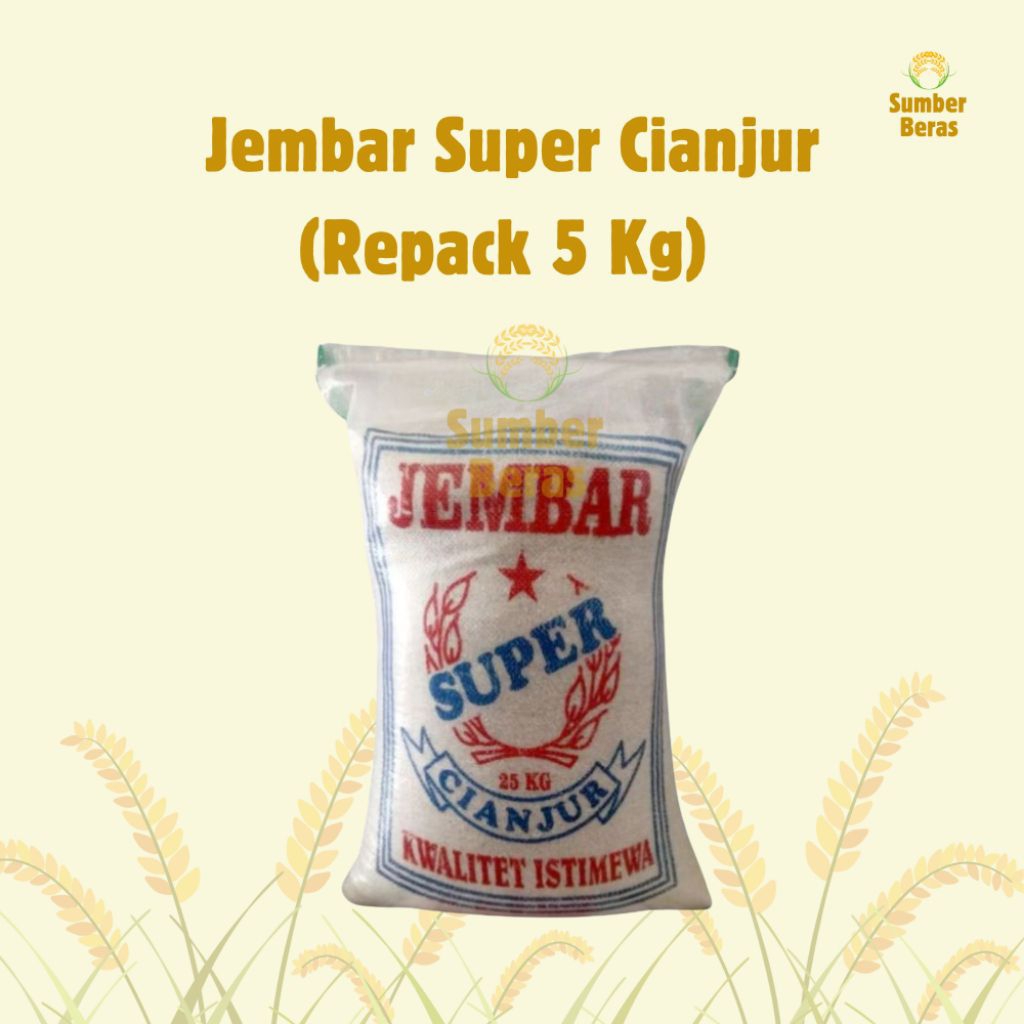 Beras Jembar Super Repack 5 Kg