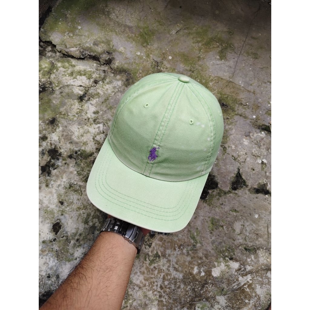 topi caps Polo Raplh Lauren green