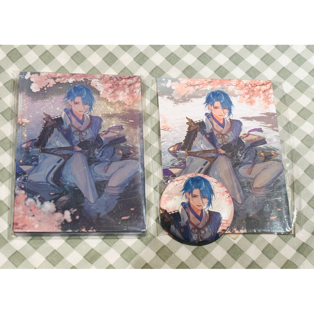 [READY STOCK] Genshin Impact | Kamisato Ayato ‘Rain Dew Blossom’ Fanmade Goods SET by @/DonaldAkron 