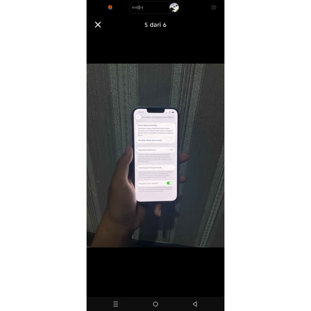 iphone 13 128 ibox second