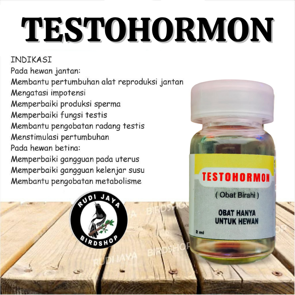 TOP TEST-HORMON 20ML TESTOHORMON TESTO HORMON VITAMIN TERNAK BREEDING BURUNG KELINCI KUCING SAPI