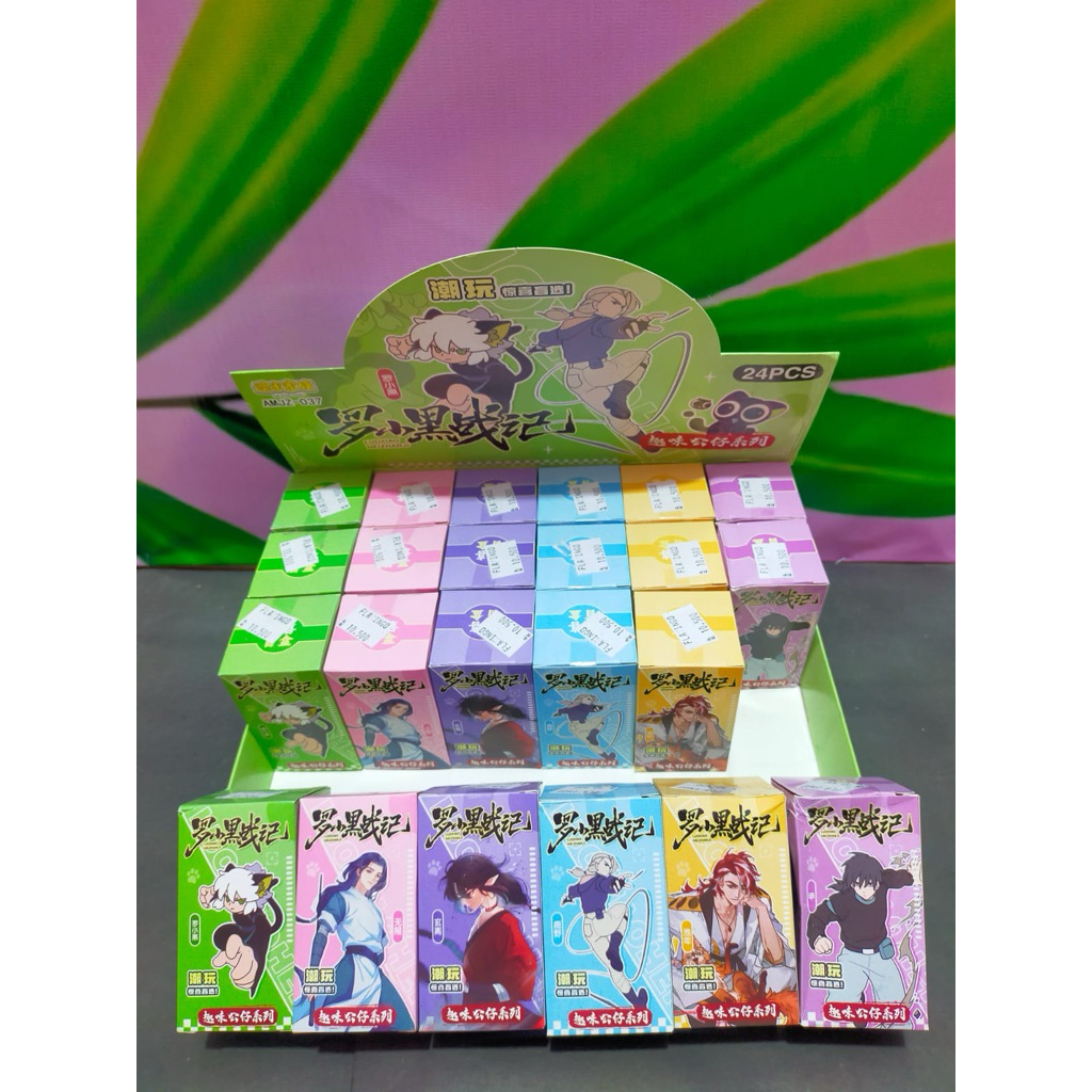 BLIND BOX ANIME The Legend of Luo Xiaohei MYSTERY BOX KOTAK MISTERI KEJUTAN BLINDBOX PONTIANAK MISTE