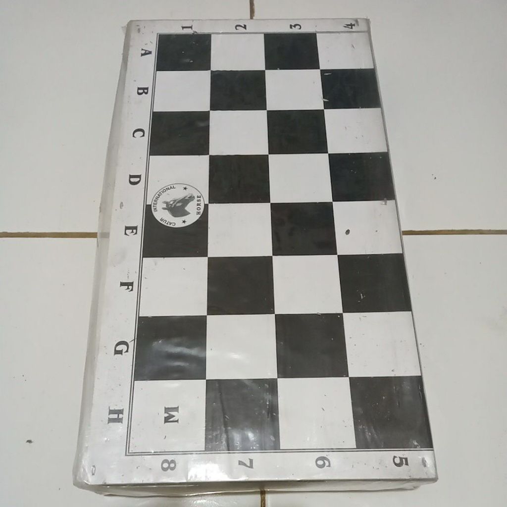 catur kayu plastik besar