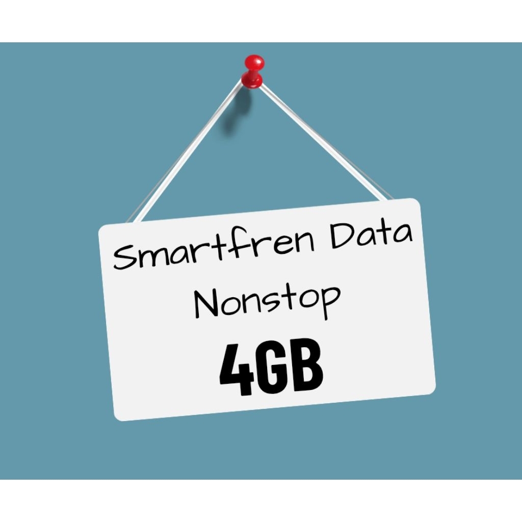 Voucher Paket Data Smartfren 4GB / Kuota Internet smartfren