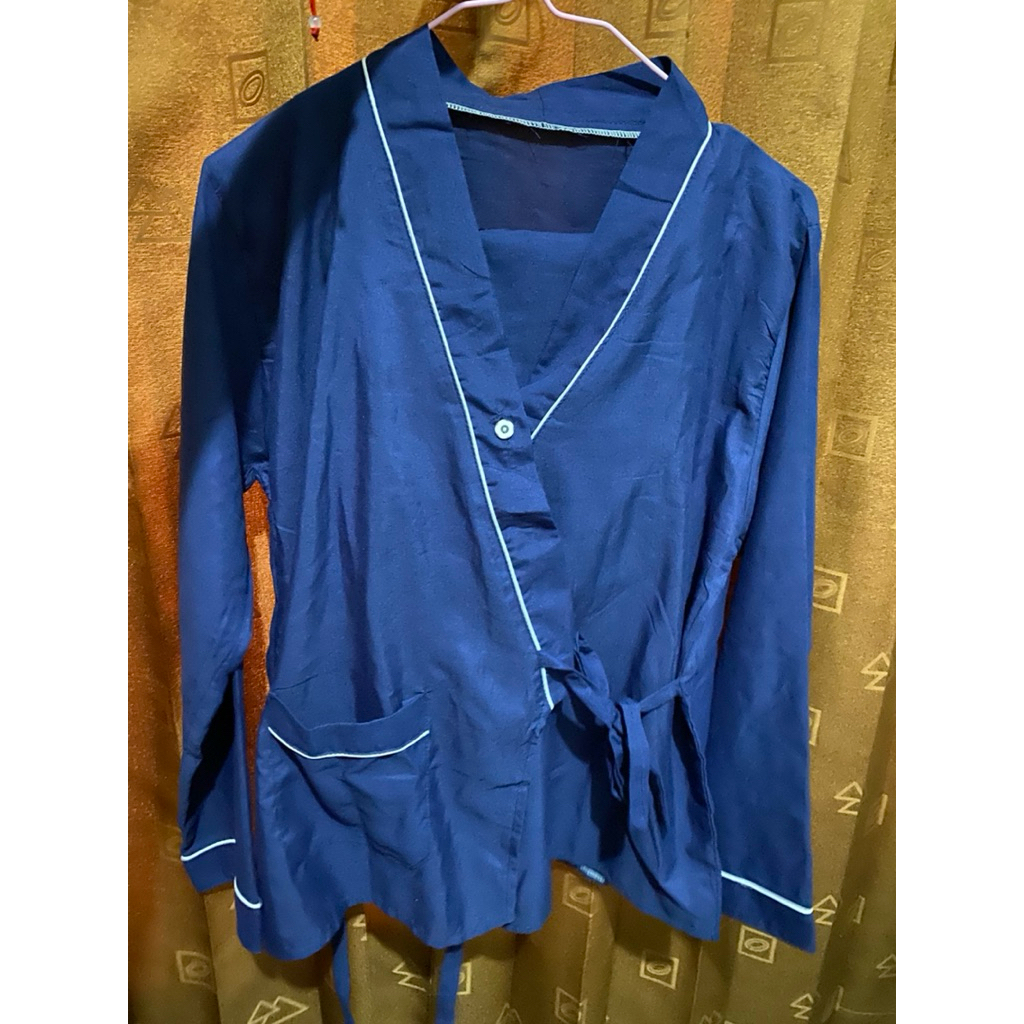 Baju Tidur Piyama Wanita Satin Preloved Like New