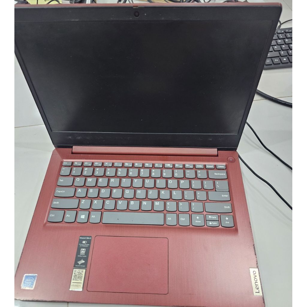 Lenovo Ideapad slim 3 celeron N4020 ram 4 SSD 256