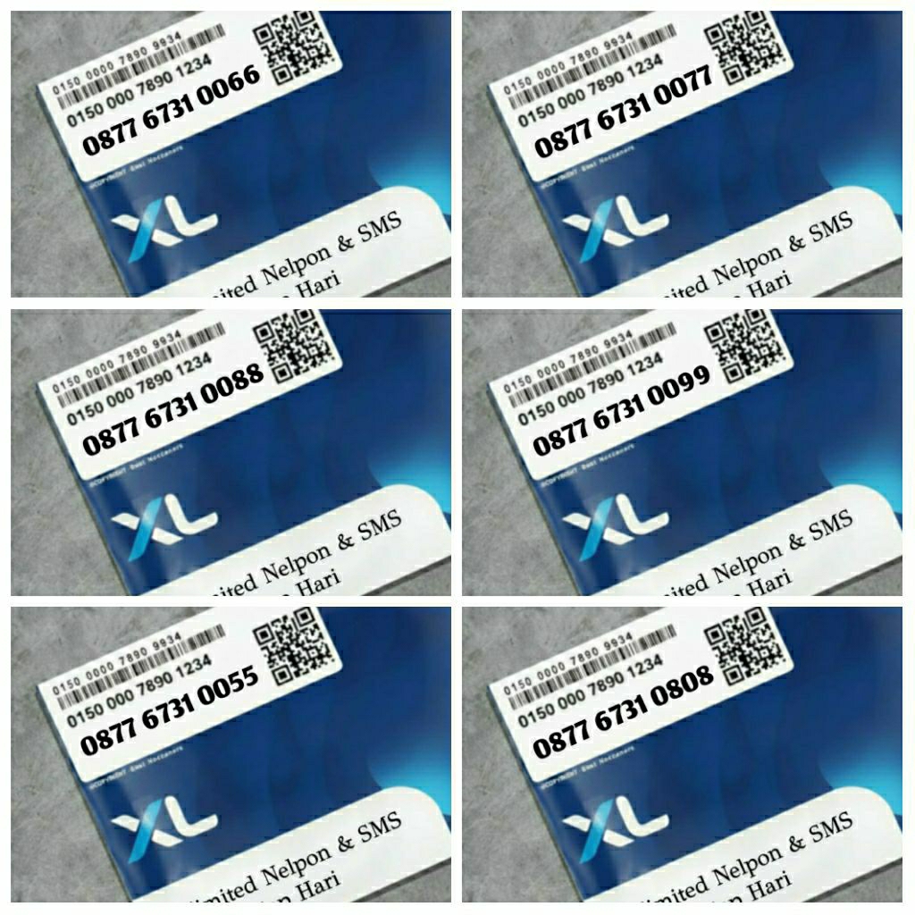 PERDANA XL NOMOR RAPI ABAB AABB 0077 0088 0099 0808 10100 10800 0101