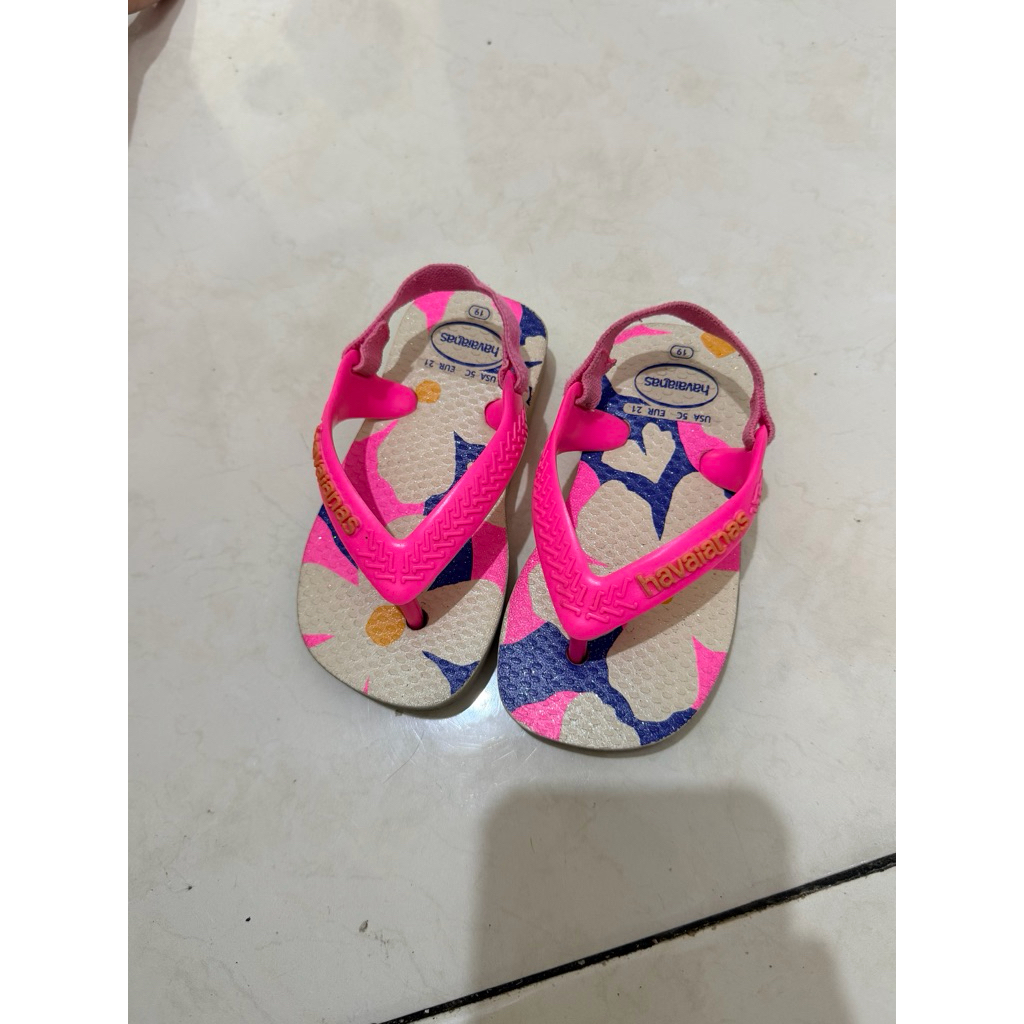 preloved sendal bayi 'havaianas'