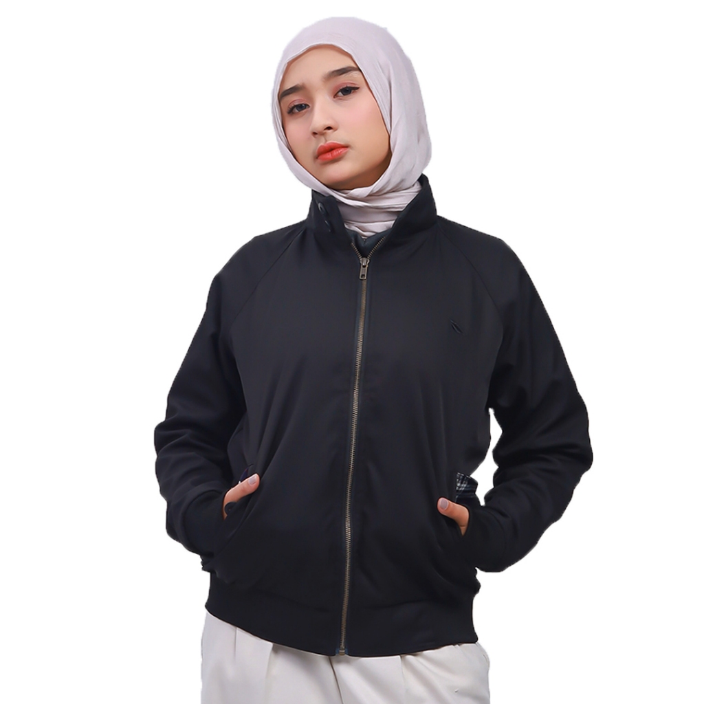 Nookly Jaket Harrington Wanita Outerwear Wanita