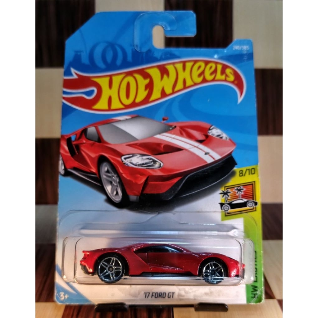 Hot Wheels : 17 FORD GT (MERAH)