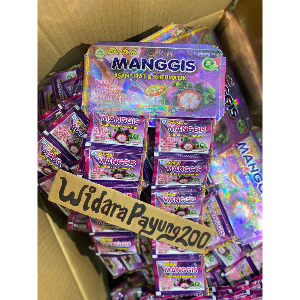 EXSTRA MANGGIS (ASAM URAT) cap jempol