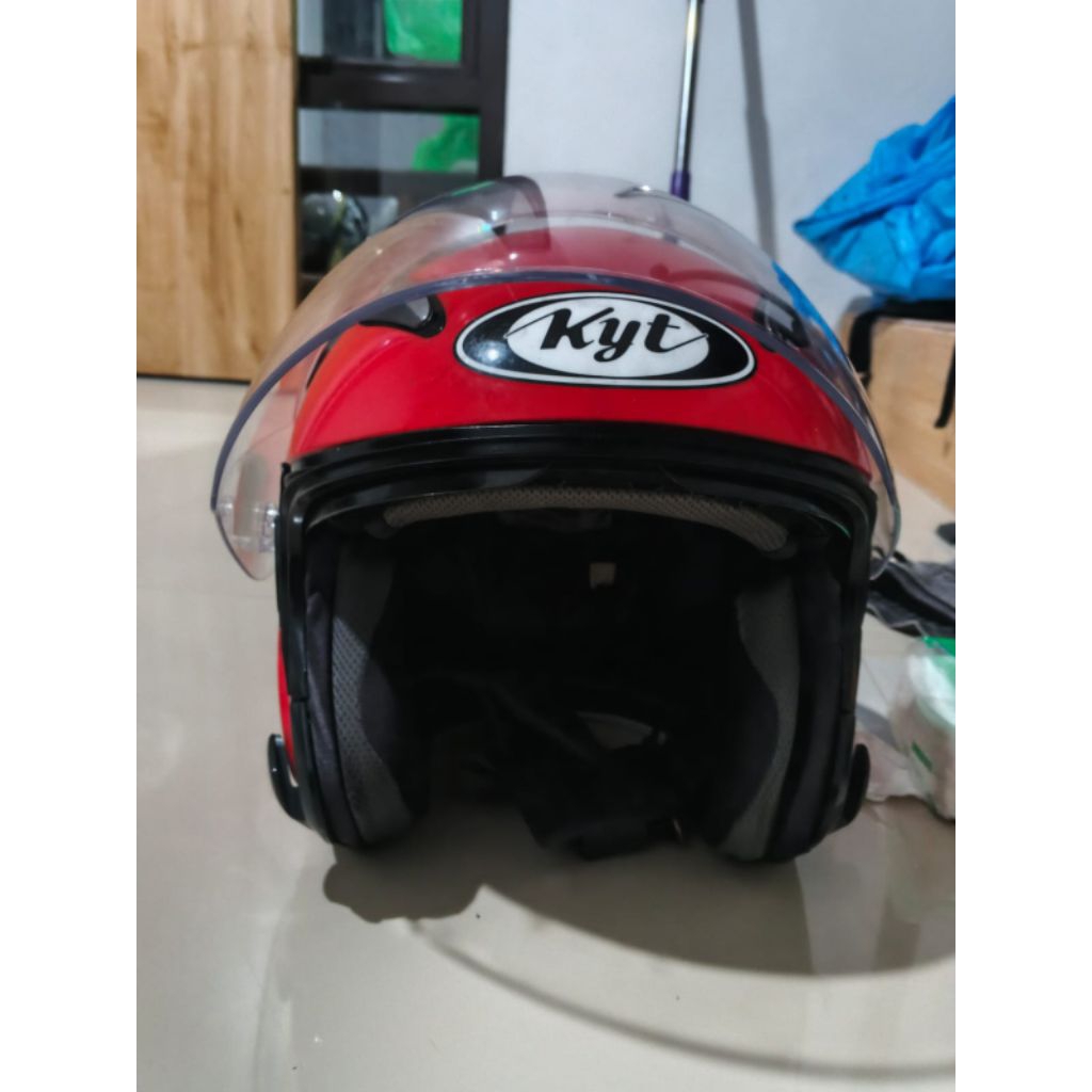 Helm KYT Galaxy Flat R size M second good con