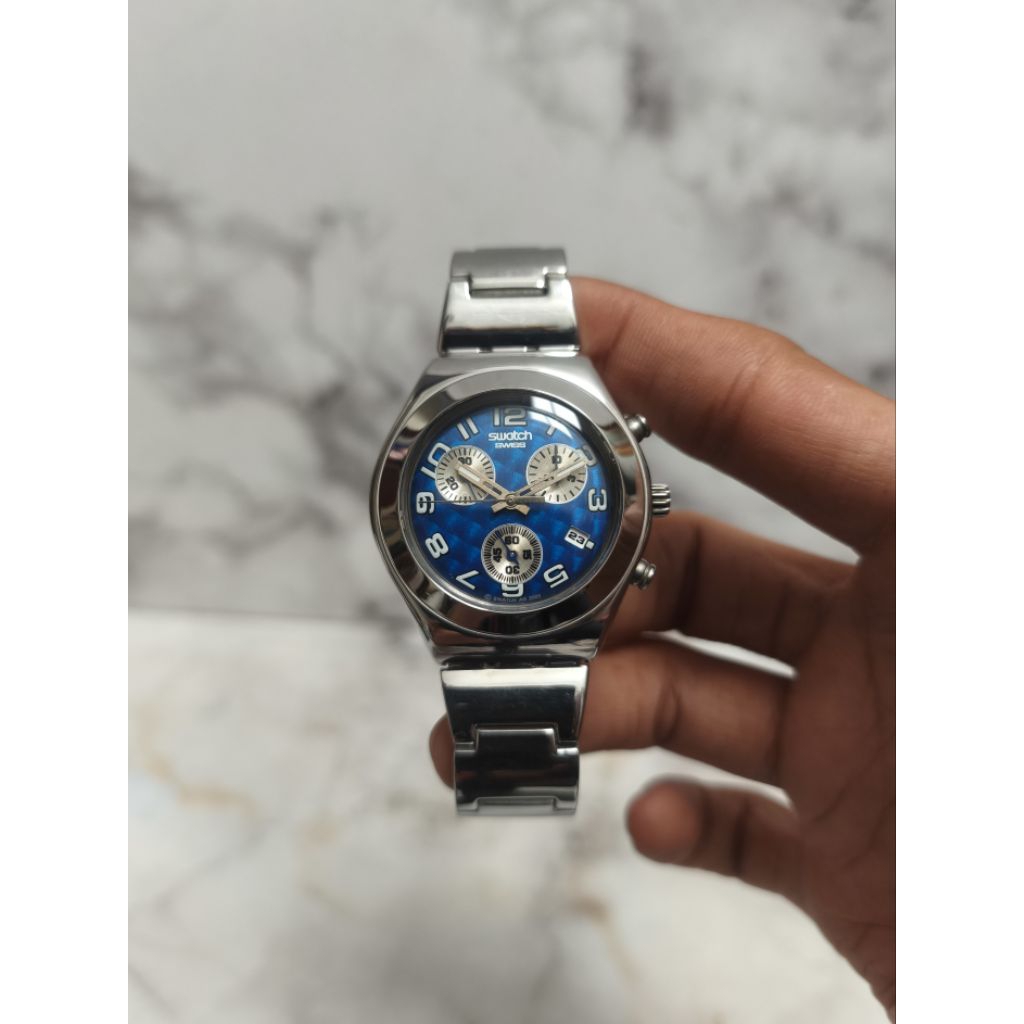 Swatch Irony Crono BLUE STROKE (YMS405G) AG2003