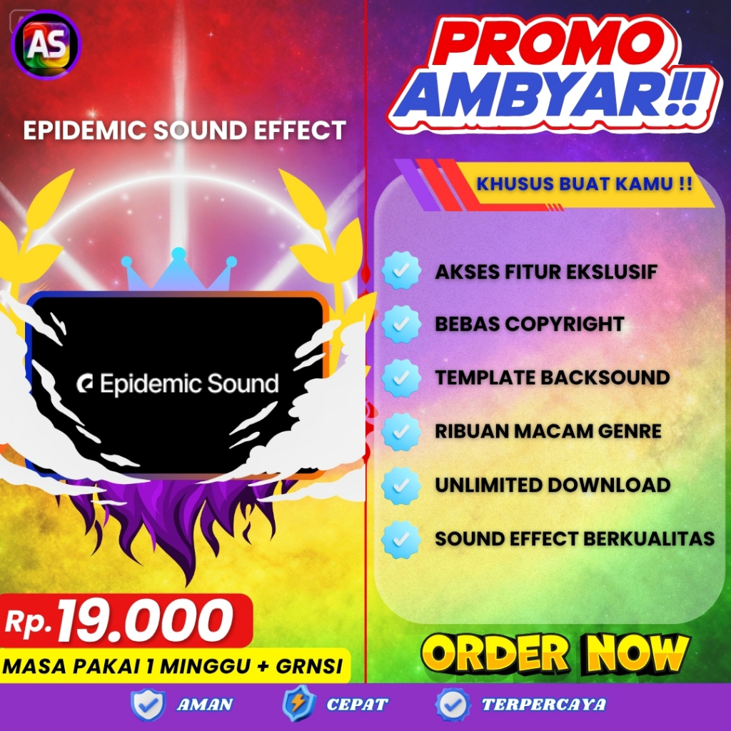 EPIDEMIC SOUND : Tersedia Ribuan Sound Effect, Voice, Backsound Berlisensi Aman