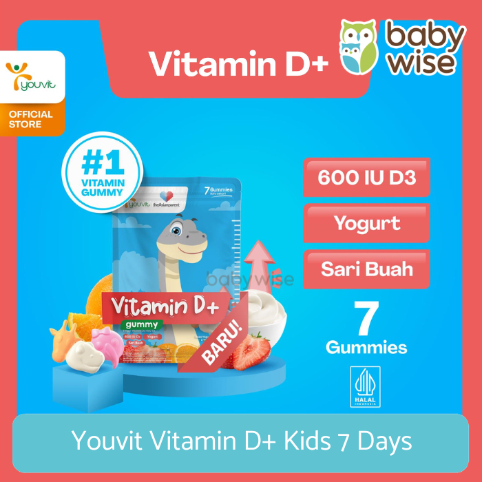 Youvit Vitamin D+ Kids 7 Days - Vitamin Anak