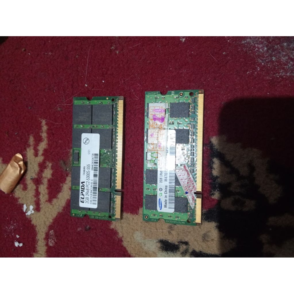 sodim ddr2 2x 2gb (4gb)