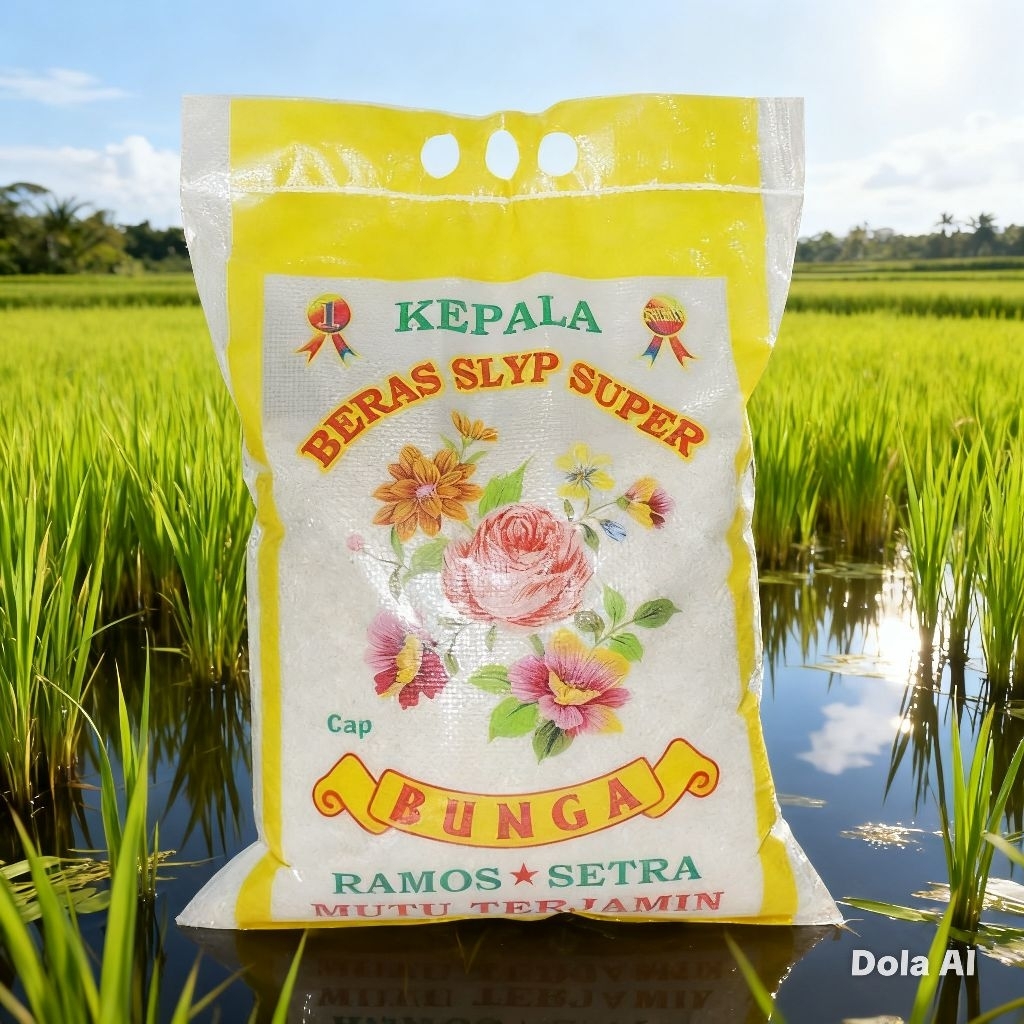 Beras cap bunga 5kg