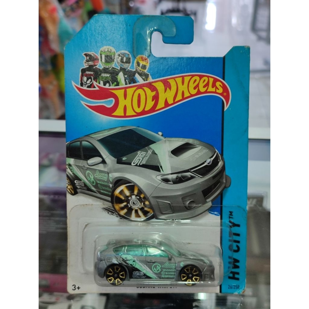 Hotwheels Subaru WRX STi TH Reguler HW City