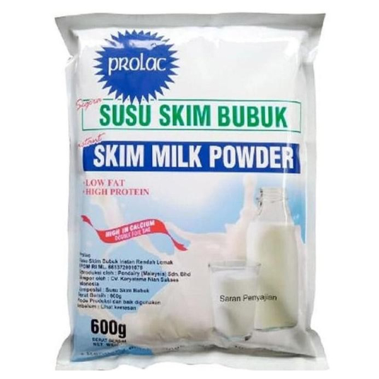 PROLAC SUSU SKIM BUBUK 600G