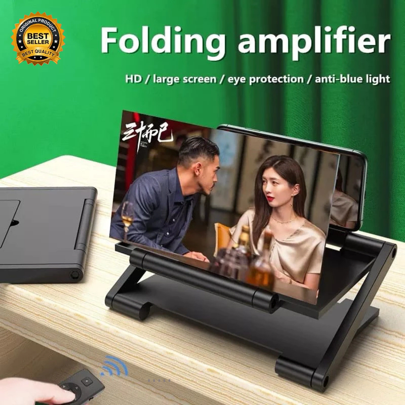 Alat Pembesar Layar Hp 10 Inch Anti Pecah Aman/PEMBESAR LAYAR HP SMARTPHONE SERBAGUNA BAHAN KOKOH AN
