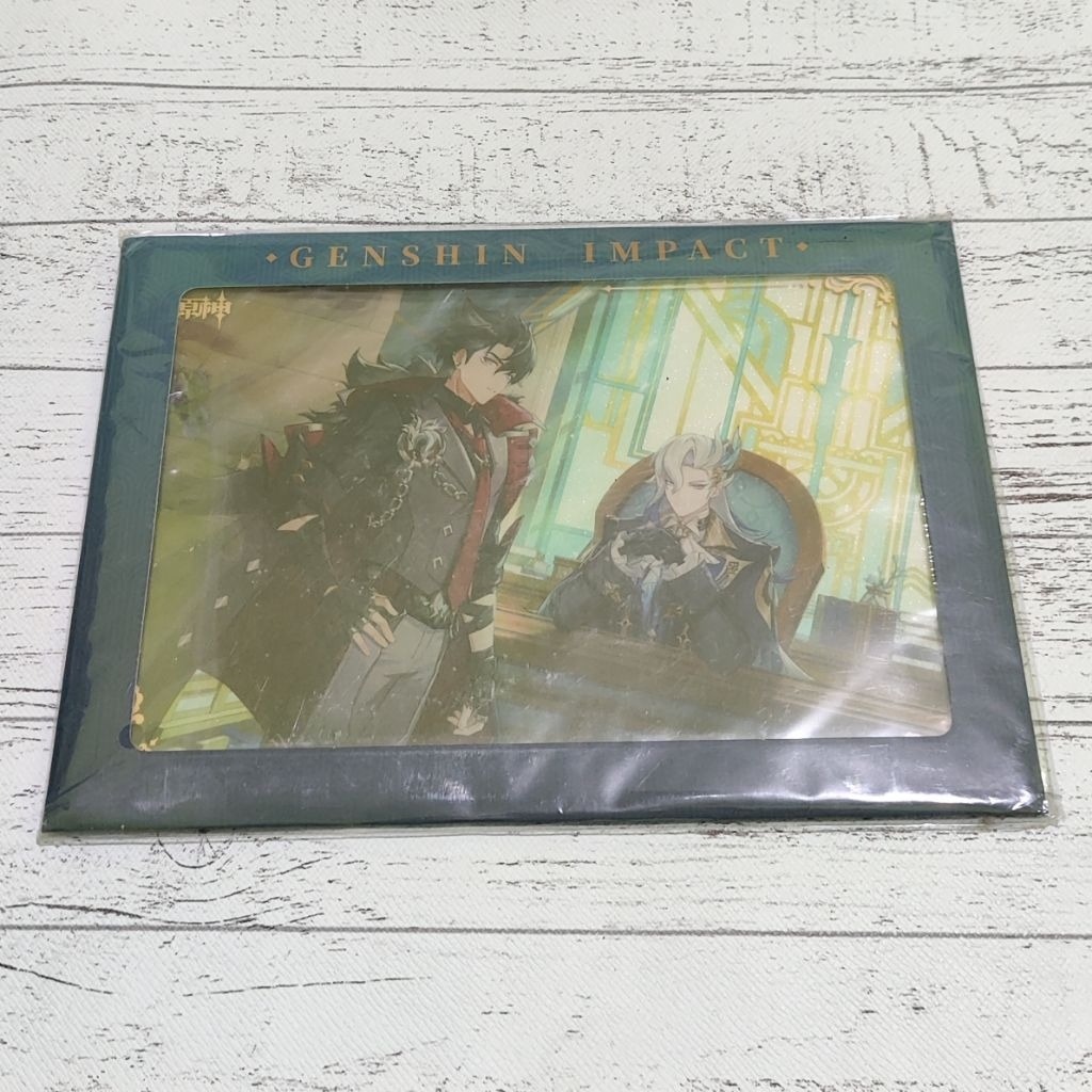 (Ready) shikishi Wriothesley Neuvillet Genshin Impact ori