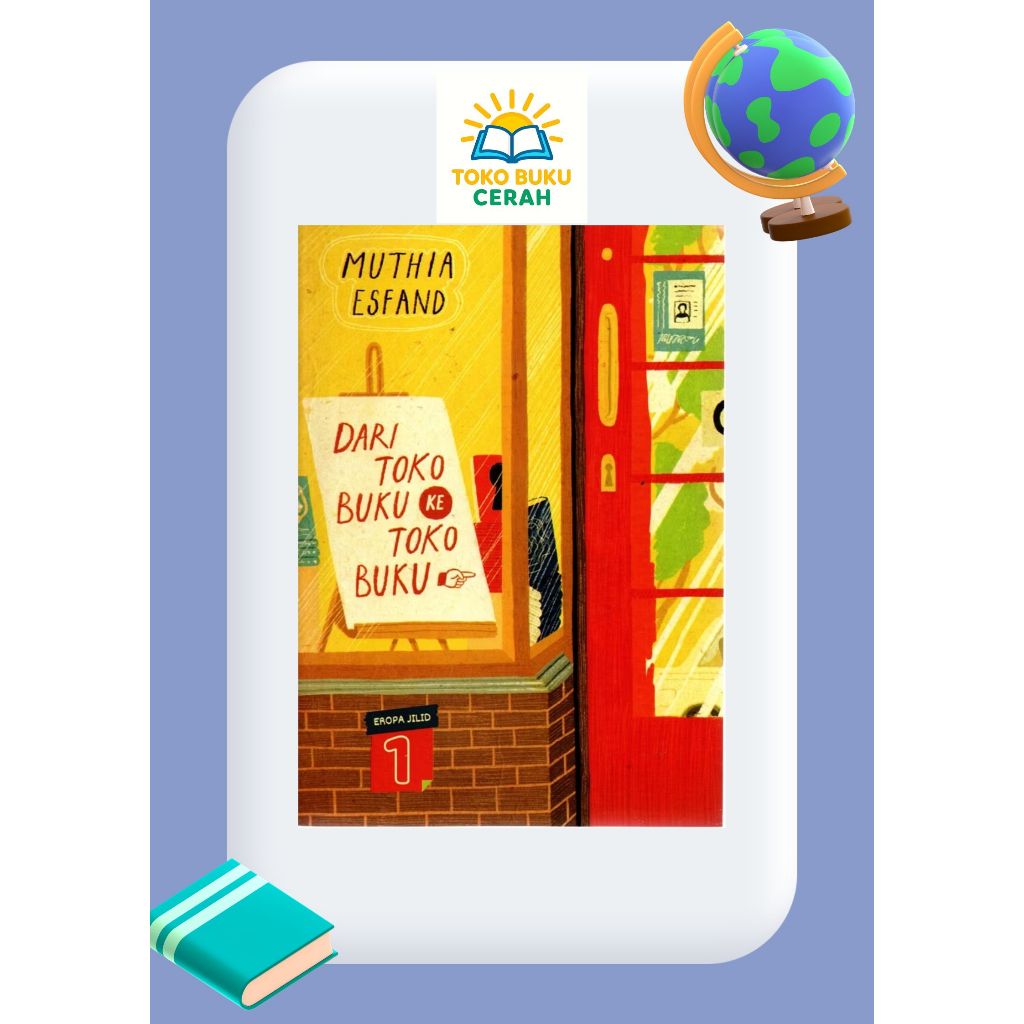 Buku DARI TOKO BUKU KE TOKO BUKU EROPA JILID 1 - ORIGINAL