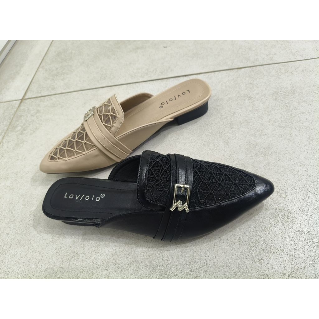 laviola 5329 - sepatu sandal wanita hak 3cm