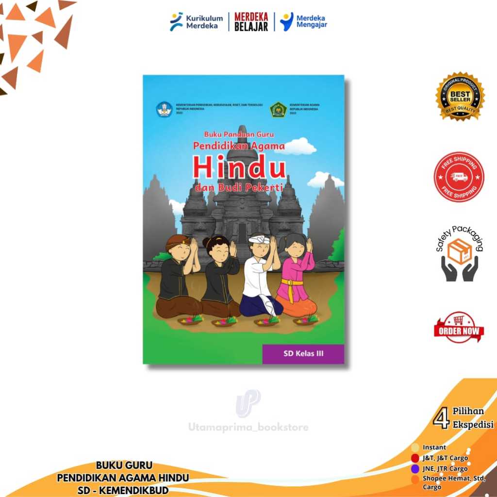 BUKU GURU AGAMA HINDU KELAS 3 KURIKULUM MERDEKA SD
